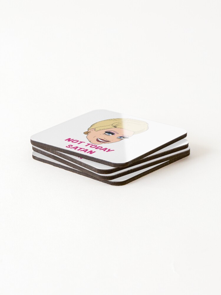 Thumbnail 4 of 5, Coasters (Set of 4), Bianca Del Rio designed and sold by Renvallesart.