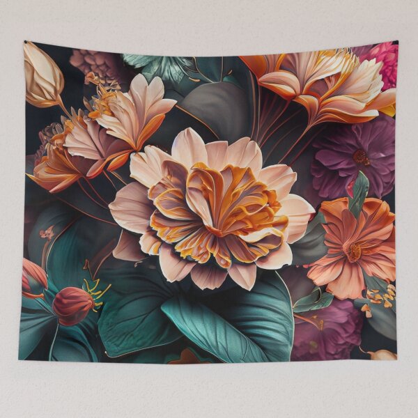Item preview, Grand Floral Deluge designed and sold by Manishakh.