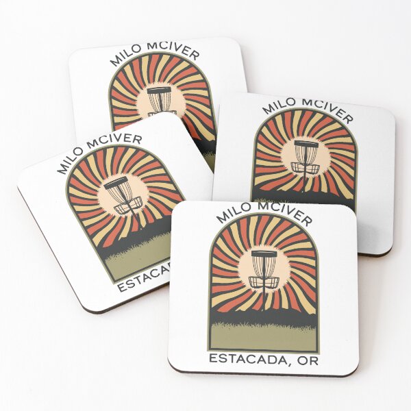 Item preview, Milo Mciver Estacada, OR | Disc Golf Vintage Retro Arch Mountains designed and sold by KlehmInTime.