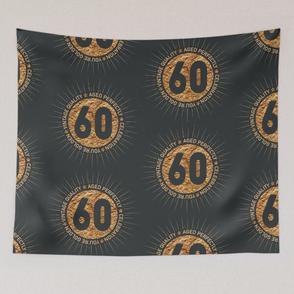 Item preview, HAPPY 60TH BIRTHDAY designed and sold by portokalis.