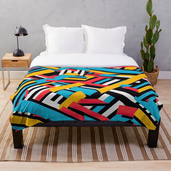 Item preview, Retro 90s Stripes Zig Zag Pattern designed and sold by Pedra Panda.
