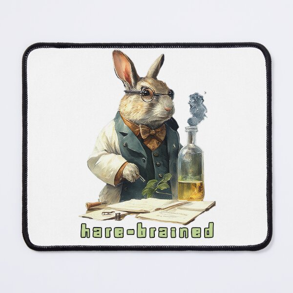 Item preview, Hare-Brained Scientist designed and sold by bunnyboxdesigns.