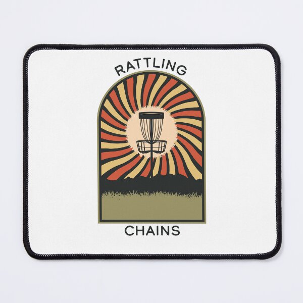 Item preview, Rattling Chains | Disc Golf Vintage Retro Arch Mountains designed and sold by KlehmInTime.