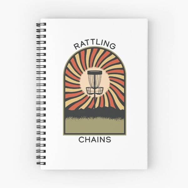 Item preview, Rattling Chains | Disc Golf Vintage Retro Arch Mountains designed and sold by KlehmInTime.