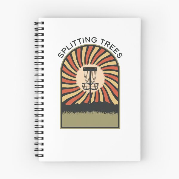 Item preview, Splitting Trees | Disc Golf Vintage Retro Arch Mountains designed and sold by KlehmInTime.