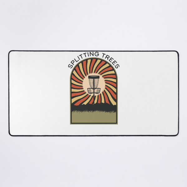 Item preview, Splitting Trees | Disc Golf Vintage Retro Arch Mountains designed and sold by KlehmInTime.