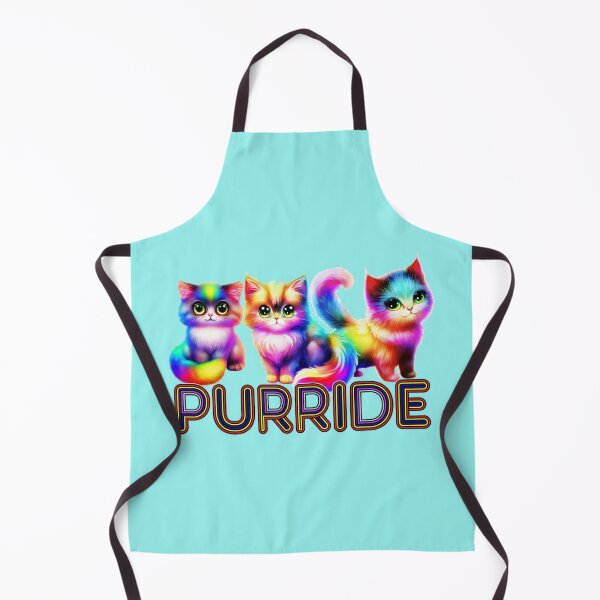 Item preview, Purride Funny Rainbow Kitties LGBTQIA Ally LGBTQ Cat Lover designed and sold by JoyOfHopeStore.