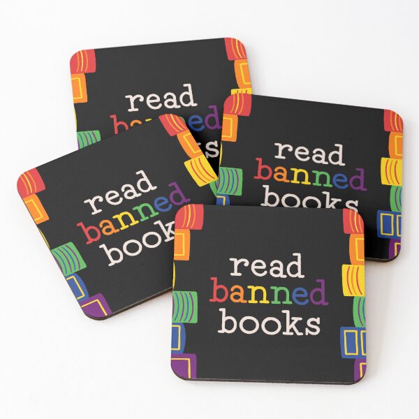 Item preview, read banned books designed and sold by DesignsByAND.
