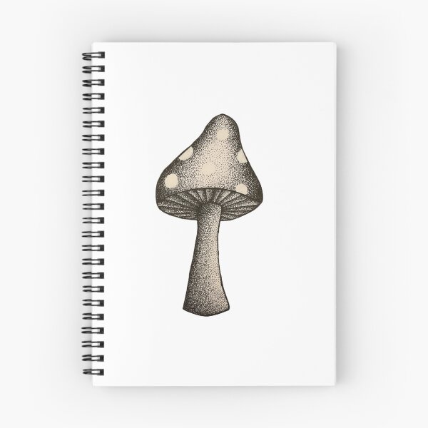 Item preview, Stippled Mushroom designed and sold by GoldenPixel.