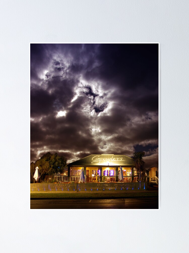 "Growlers Restaurant, Torquay" Poster by janjuc Redbubble