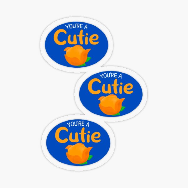Item preview, Cutie mandarin orange you’re a cutie designed and sold by allysongrim.