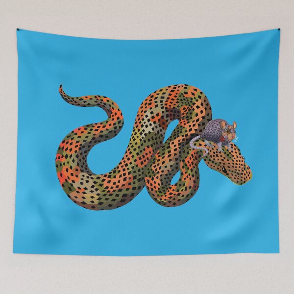 Item preview, Diamond Snake and Rat Buddies designed and sold by Art Extraordinaire from Linda McMillen to you.