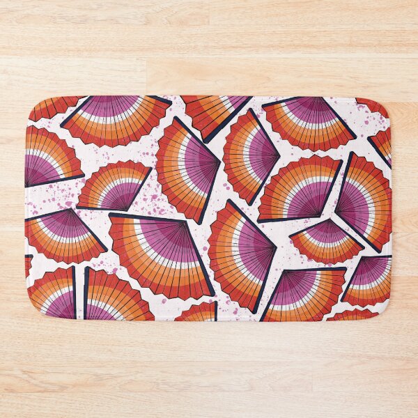Item preview, Lesbian Pride Flag Folding Fan designed and sold by Love-Ina.