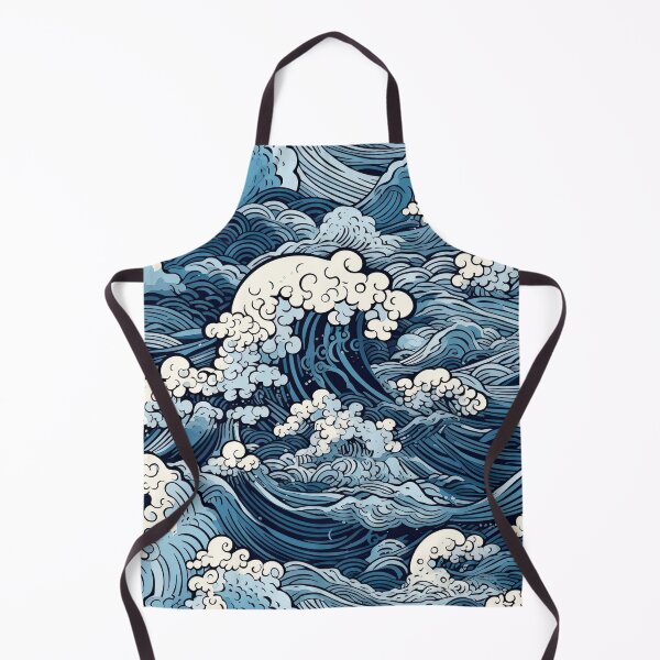 Item preview, Giant Blue Waves designed and sold by Pedra Panda.