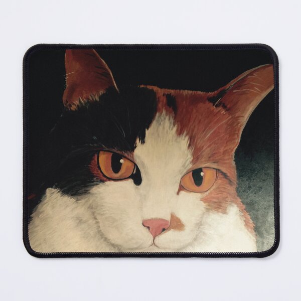 Item preview, Matilda, calico cat painting designed and sold by HelenDBVickers.