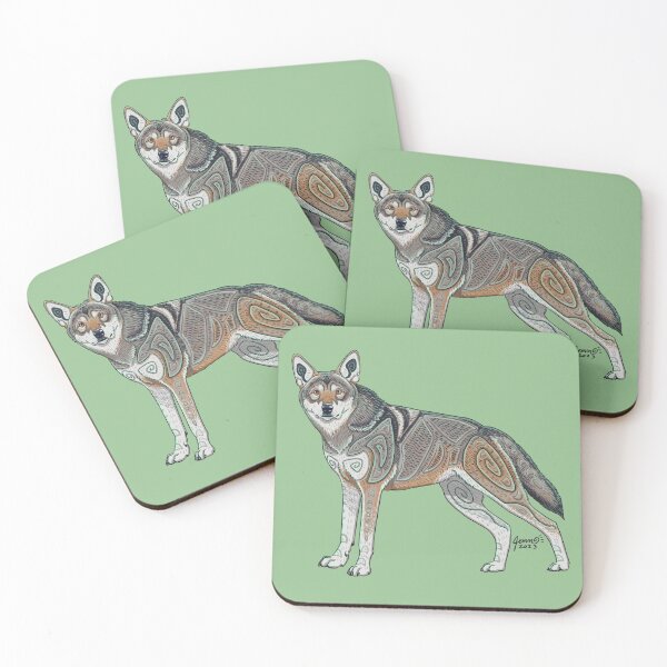 Item preview, Red Wolf designed and sold by Corvola Creations.