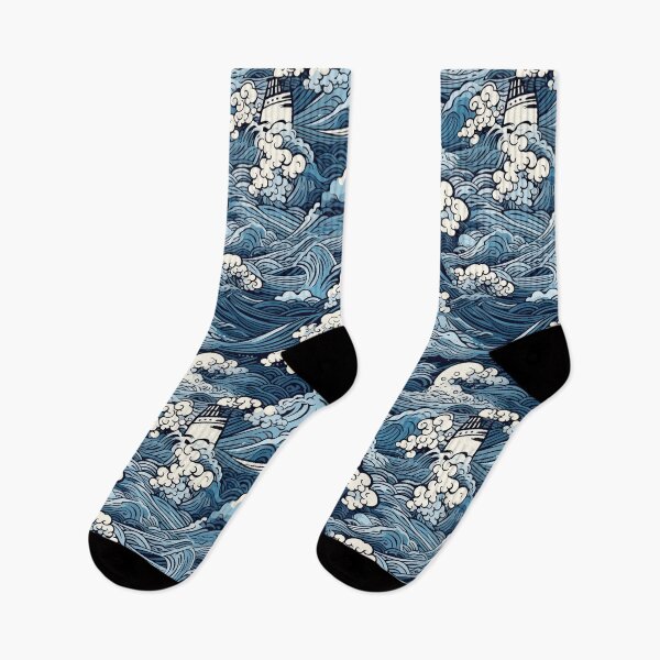 Item preview, Giant Blue Waves designed and sold by Pedra Panda.