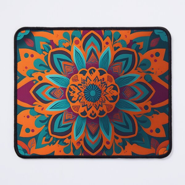Item preview, Another vibrant retro colorful abstract BOHO design with bold old world influence designed and sold by Justteesme.