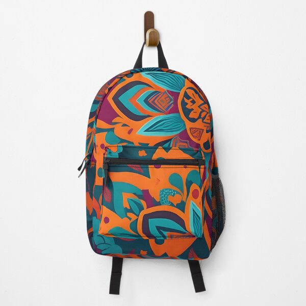 Item preview, Another vibrant retro colorful abstract BOHO design with bold old world influence designed and sold by Justteesme.
