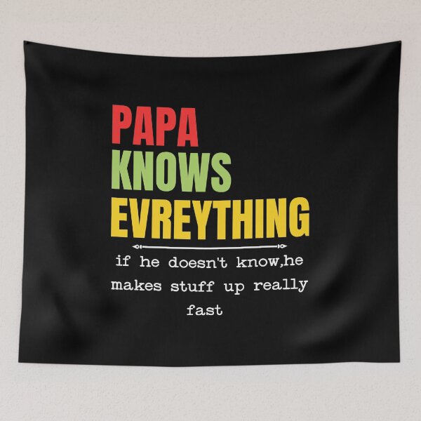Item preview, Dad Knows Everything Shirt,New Dad Shirt,Dad Shirt,Daddy Shirt,Father's Day Shirt,Best Dad shirt,Gift for Dad,Gift for Papa designed and sold by Anu  Ram.