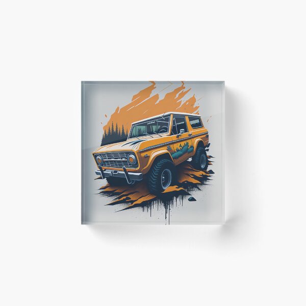 Item preview, Bronco Abstract designed and sold by HolyFireDesign.