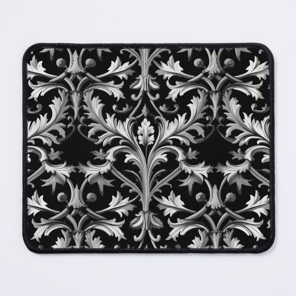 Item preview, Black and White Gothic Pattern designed and sold by KawaiiKases.