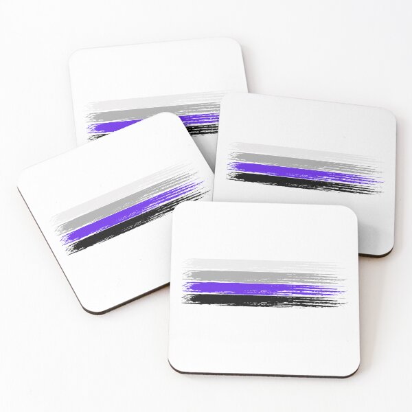 Item preview, Pride Collection - Asexual Pride Flag (Paint Streak/Horizontal) designed and sold by T-WoodCreations.