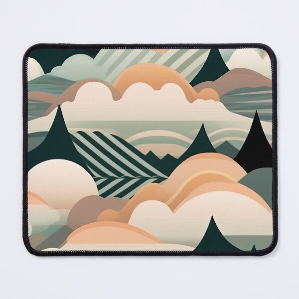 Item preview, Misty Mountains 2 designed and sold by Pedra Panda.