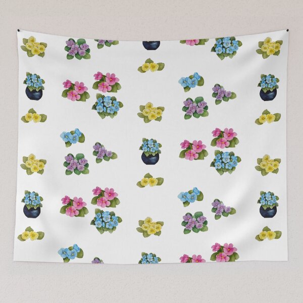 Item preview, Mixed Color Violet Flowers  designed and sold by silviaol.