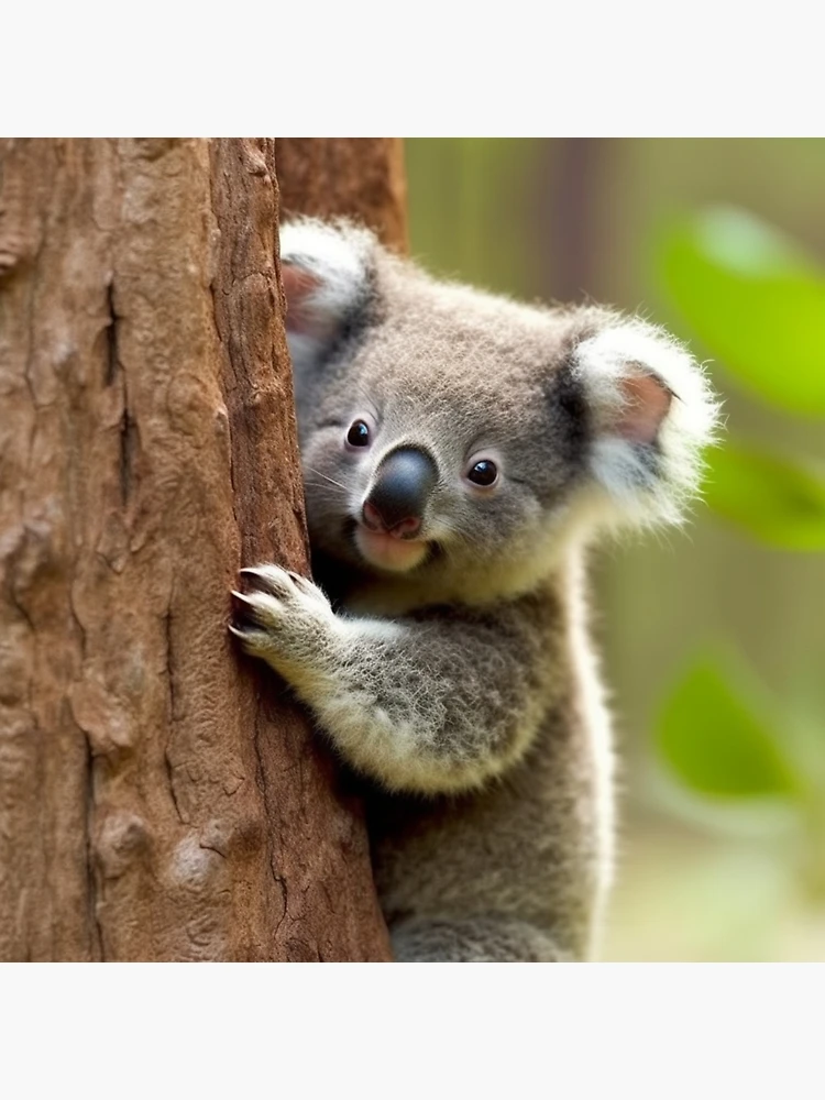 Cute Koala Bear - Cute Baby Animals  Poster for Sale by baby