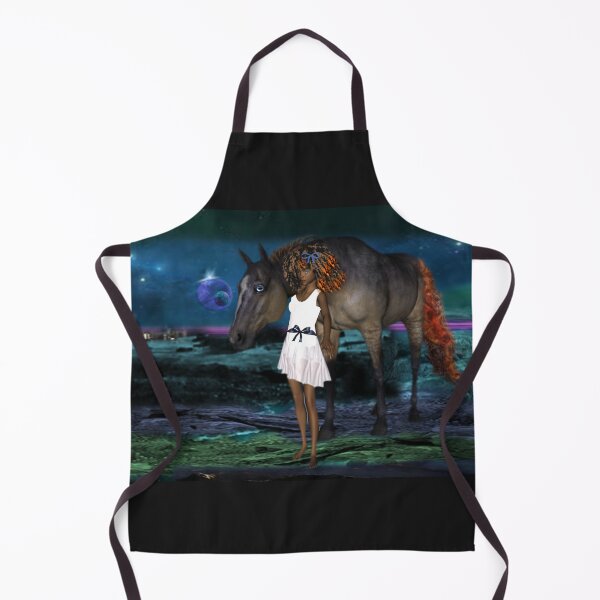 Item preview, Twp Planets, A Girl, and a Horse designed and sold by Patricia Brown.