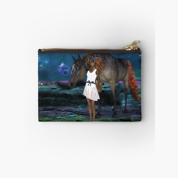 Item preview, Twp Planets, A Girl, and a Horse designed and sold by Patricia Brown.
