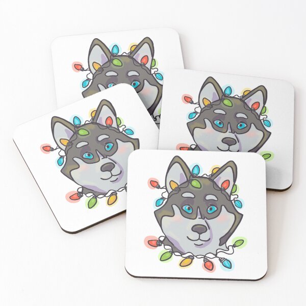 Item preview, Christmas Husky designed and sold by artbysusant.