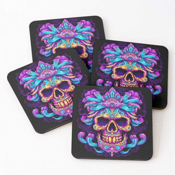Item preview, Pirate Skull Shirt, Pirate Shirt, Skull Shirt Gift - Purple and Blue designed and sold by CoutureCrypt.
