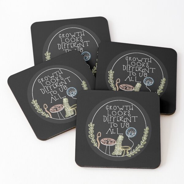 Item preview, Growth Looks Different to Us All designed and sold by RabbitHeartArt.