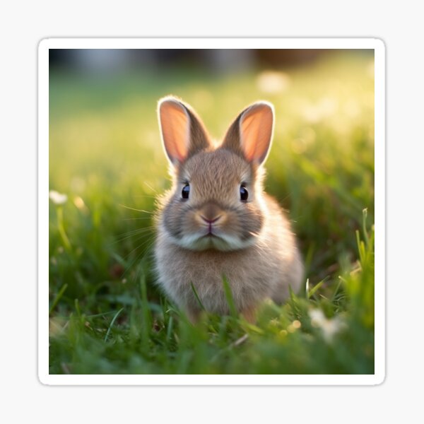 Item preview, Cute Rabbit - Cute Baby Animals  designed and sold by baby-animal-art.