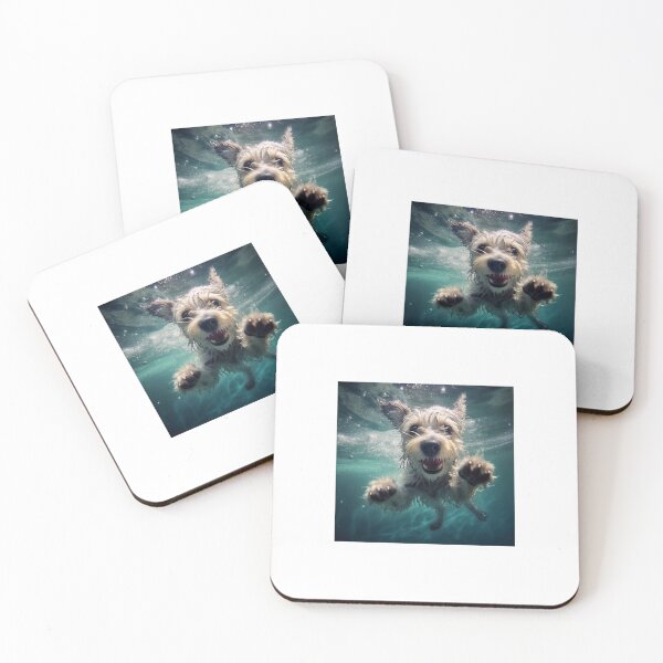 Item preview, Underwater Terrier designed and sold by Pop-Galore.