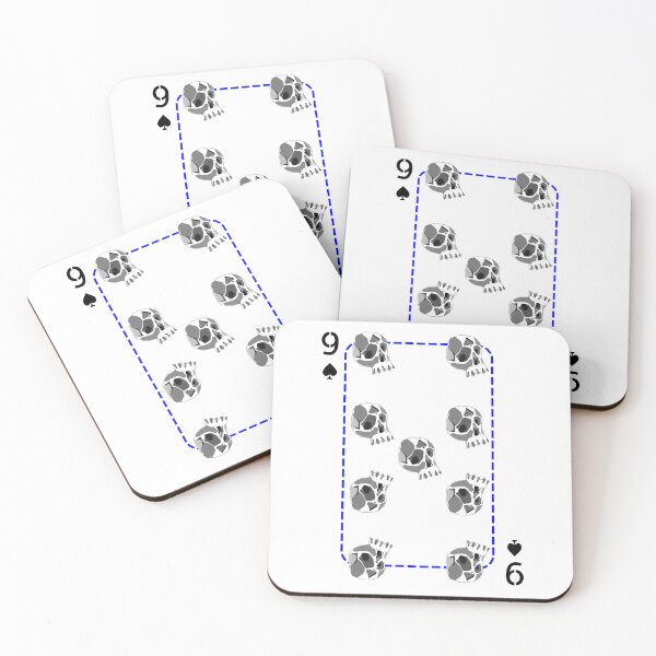 Item preview, 9 of spades designed and sold by Whimsy Trail Co.