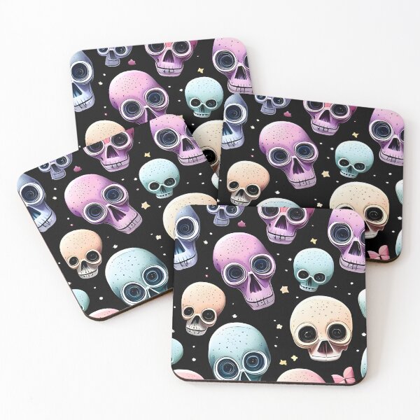 Item preview, Colourful Skulls designed and sold by CuriousHeart.
