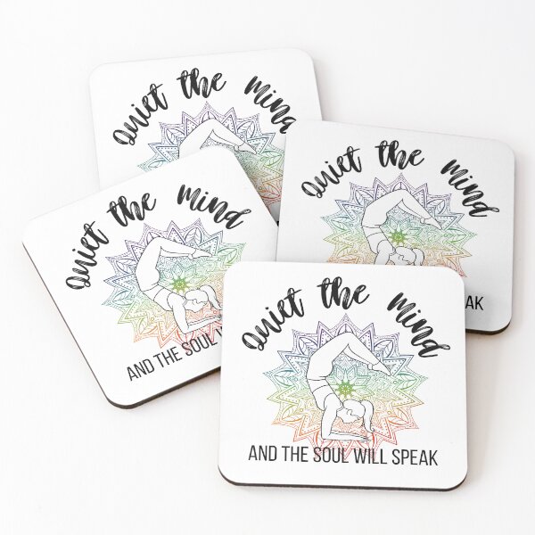 Item preview, Quiet The Mind And The Soul Will Speak  designed and sold by Lampblack and Bone.