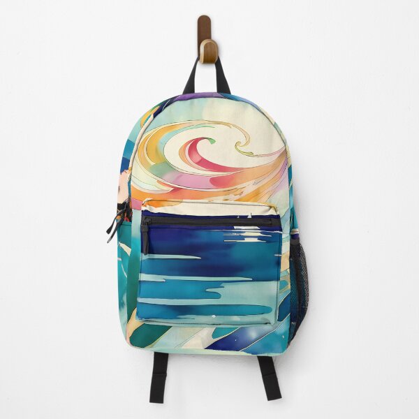Item preview, Lady in the Lake - A Mysterious Watercolor Masterpiece designed and sold by GalihDA.