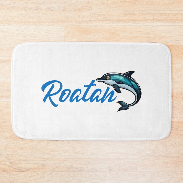 Item preview, Roatan Bay Islands Honduras Name with Dolphin Design designed and sold by Gustavo Navarro.