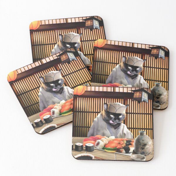 Item preview, Cat Sushi Chef designed and sold by SkylerJHill.