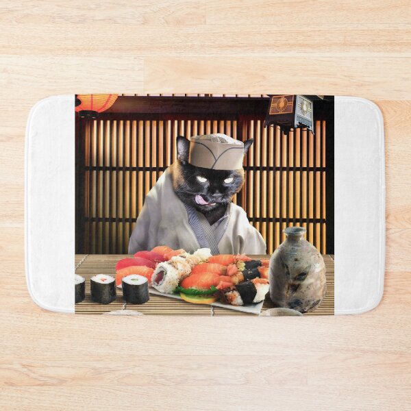 Item preview, Cat Sushi Chef designed and sold by SkylerJHill.