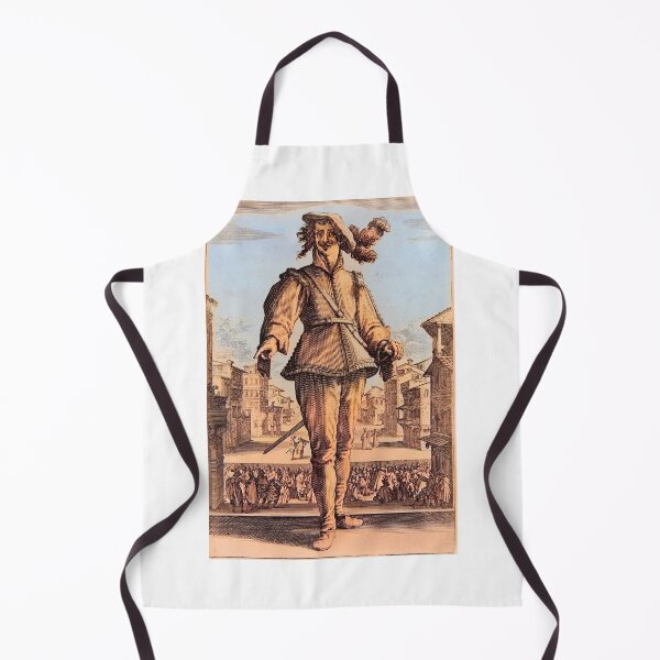 Item preview, Capitano (The Captain) Renaissance Commedia dell'Arte Image designed and sold by Talia Felix.