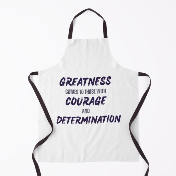 Item preview, Greatness Courage Determination designed and sold by Figgy Print.