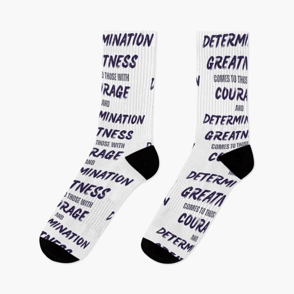 Item preview, Greatness Courage Determination designed and sold by Figgy Print.
