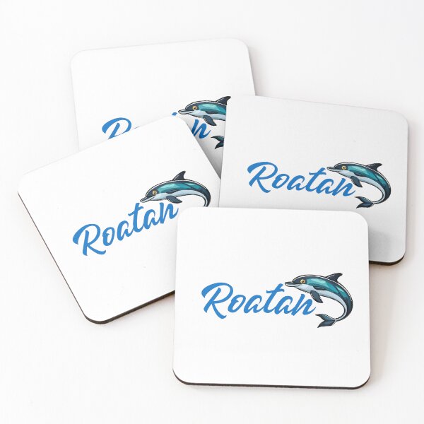 Item preview, Roatan Bay Islands Honduras Name with Dolphin Design designed and sold by Gustavo Navarro.