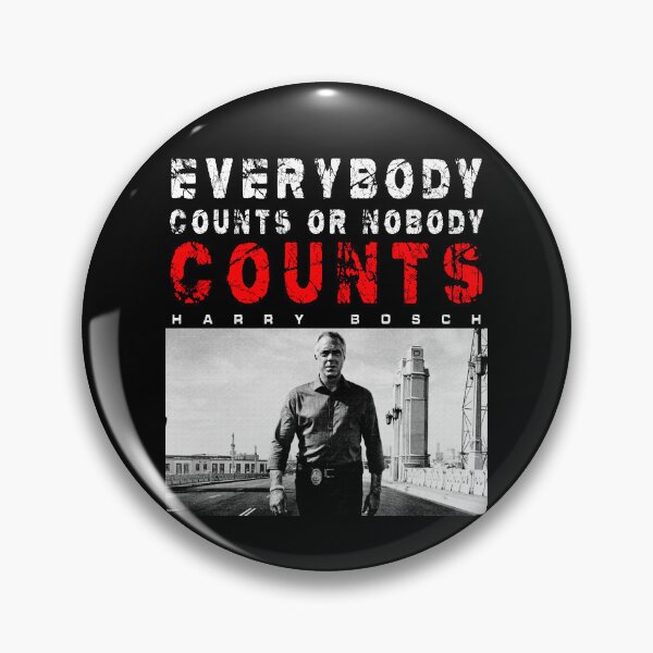 Item preview, Harry Bosch - Everybody Counts or no Body Counts designed and sold by lakshithared.