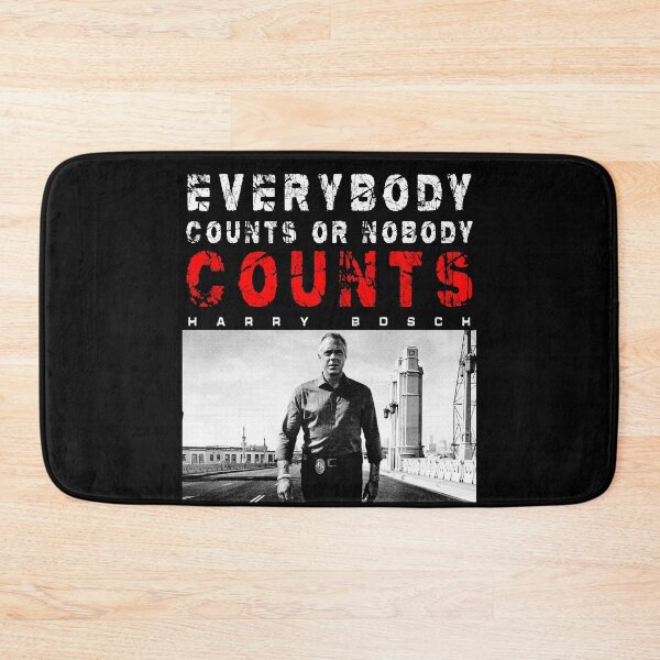 Item preview, Harry Bosch - Everybody Counts or no Body Counts designed and sold by lakshithared.
